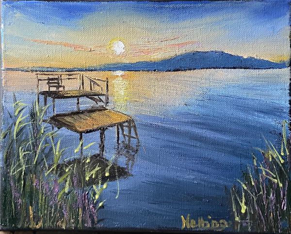 Lemenő nap fényei (20x25 cm)<br/>Olaj vászon<br/><br/><button onclick='sendEmail()' style='background-color: #333; color: white; border: none; padding: 10px 20px; text-align: center; text-decoration: none; display: inline-block; font-size: 16px; margin: 4px 2px; cursor: pointer;'>Kapcsolatfelvétel</button>