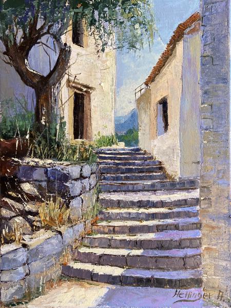 Csendes utca (40x30 cm)<br/>Olaj vaszon<br/>A kép: 50 000 Ft<br/><br/><button onclick='sendEmail()' style='background-color: #333; color: white; border: none; padding: 10px 20px; text-align: center; text-decoration: none; display: inline-block; font-size: 16px; margin: 4px 2px; cursor: pointer;'>Kapcsolatfelvétel</button>