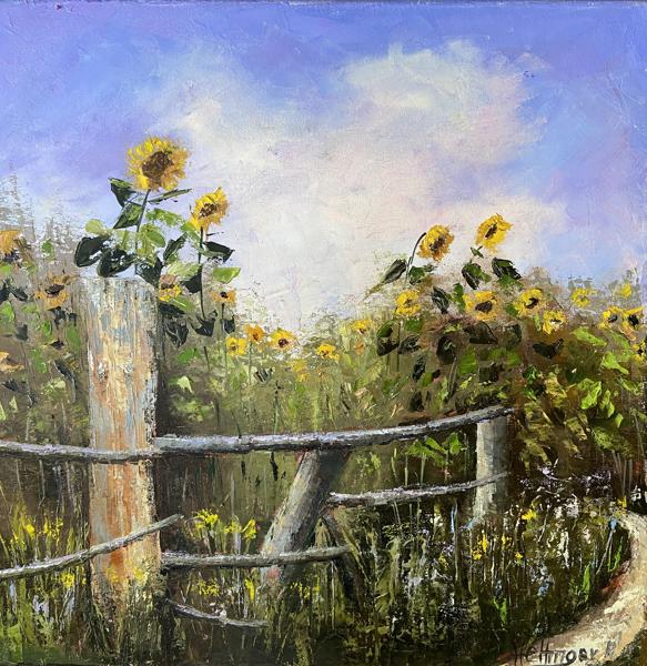 Útmenti napraforgók (50x50cm)<br/>Olaj, vászon<br/><br/><button onclick='sendEmail()' style='background-color: #333; color: white; border: none; padding: 10px 20px; text-align: center; text-decoration: none; display: inline-block; font-size: 16px; margin: 4px 2px; cursor: pointer;'>Kapcsolatfelvétel</button>