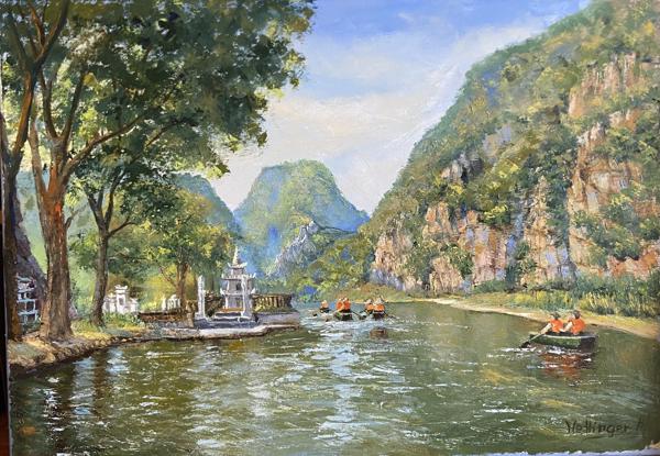 Száraz Halong Vietnám (50x70 cm)<br/>Olaj,vászon<br/>A kép: 250 000 Ft<br/><br/><button onclick='sendEmail()' style='background-color: #333; color: white; border: none; padding: 10px 20px; text-align: center; text-decoration: none; display: inline-block; font-size: 16px; margin: 4px 2px; cursor: pointer;'>Kapcsolatfelvétel</button>