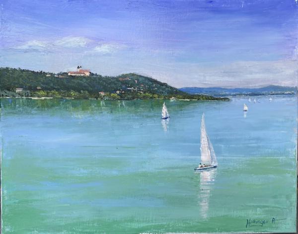 Tihanyi látkép (40x50 cm)<br/>Olaj, vászon<br/><br/><button onclick='sendEmail()' style='background-color: #333; color: white; border: none; padding: 10px 20px; text-align: center; text-decoration: none; display: inline-block; font-size: 16px; margin: 4px 2px; cursor: pointer;'>Kapcsolatfelvétel</button>